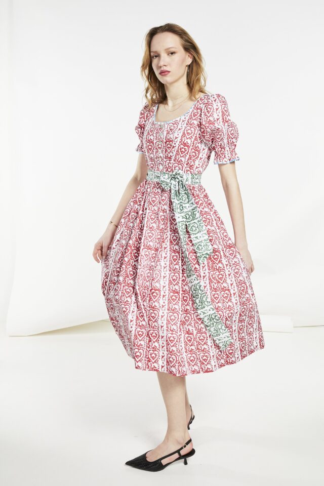Greta Waschdirndl inkl. Schärpe – Bild 6