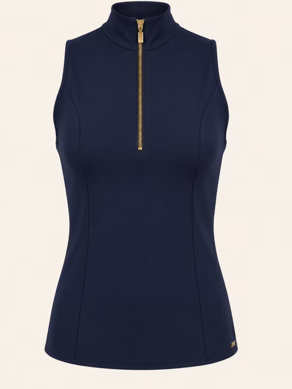 ROSY SLEEVELESS | Navy