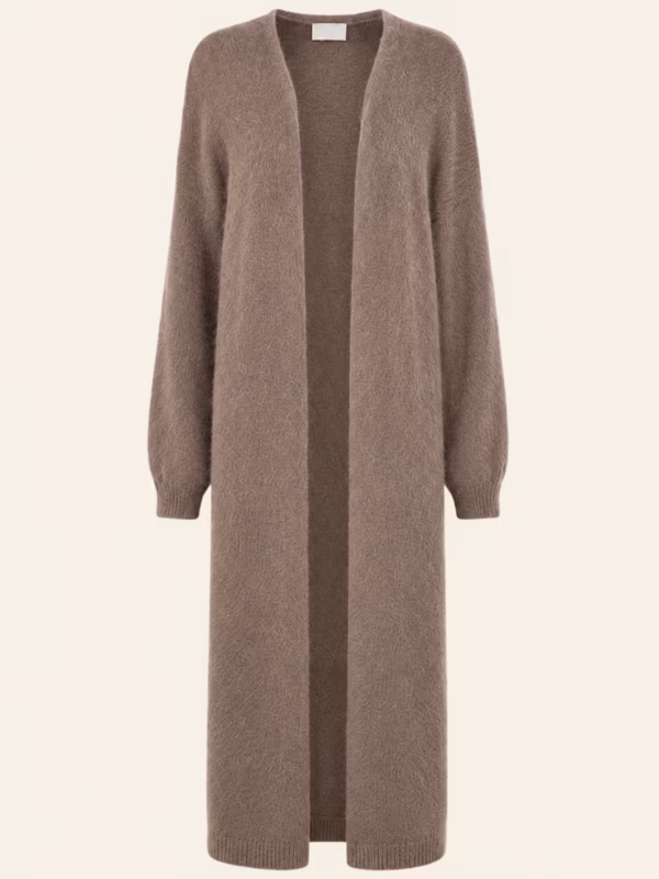 Long Alpaca Cardigan