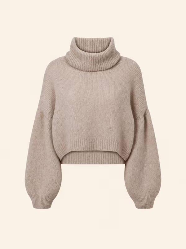 Alpaca Rollkragenpullover