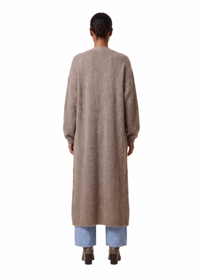 Long Alpaca Cardigan, Bild 3