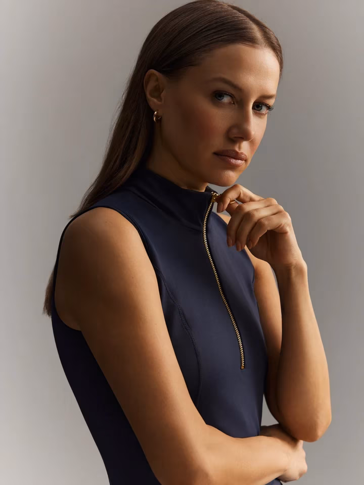 ROSY SLEEVELESS | Navy, Bild 2