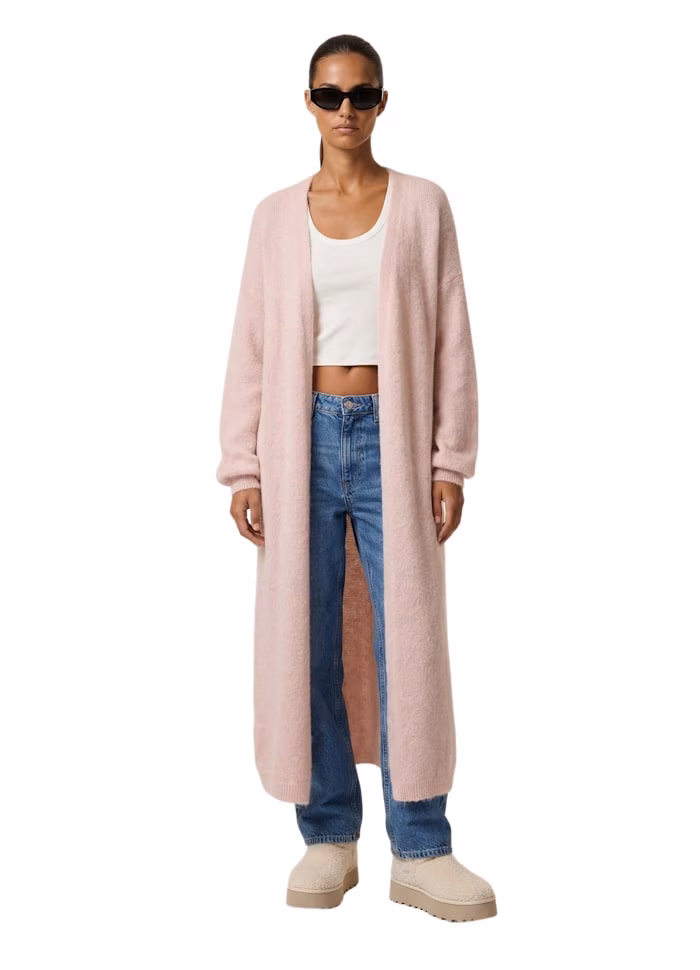 Long Alpaca Cardigan, Bild 2